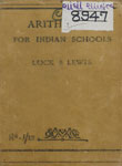 Arithmetic for Indian Schools