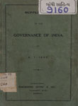 Supplement to the Governance of India