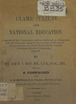 Islamic Culture and National Education