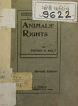 Animals' Rights : Considered in Relation to Social Progress