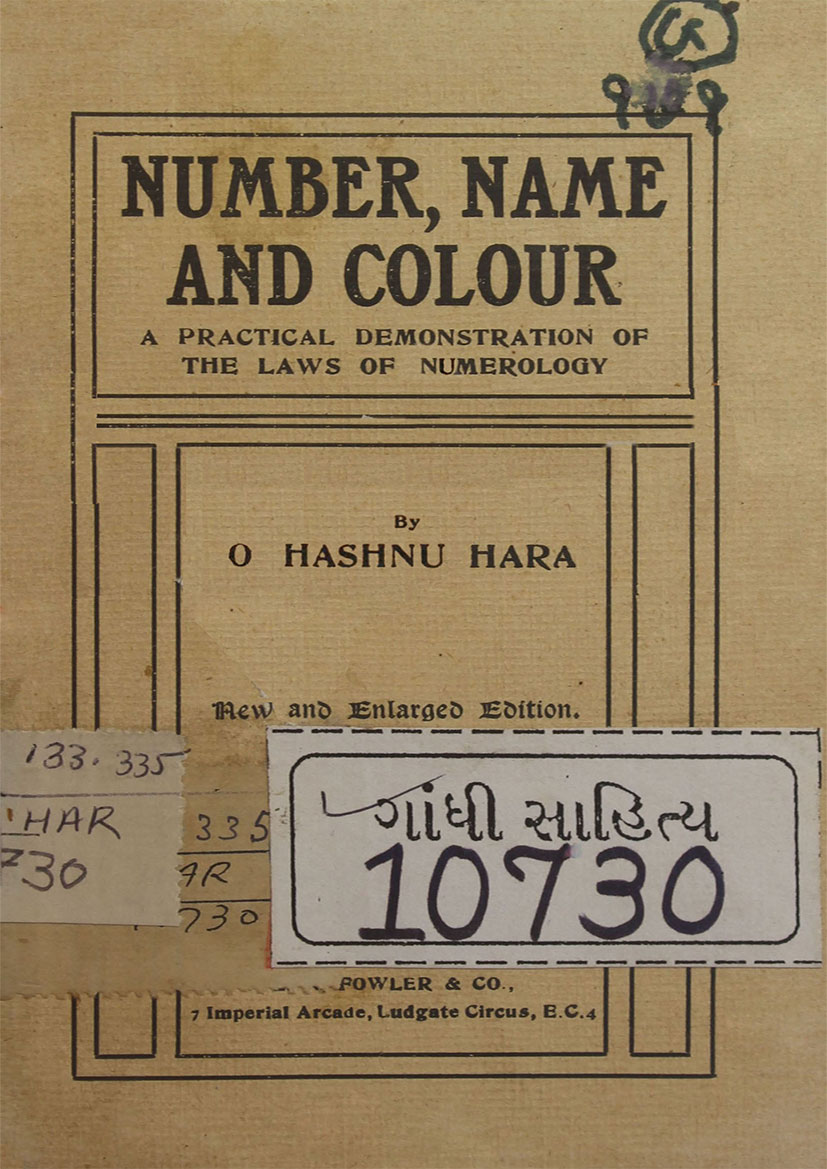 Number, Name and Colour: A Practical Demonstration of the Laws of Numerology