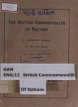 British Commonwealth of Nations