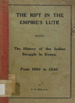 Rift in the Empire's Lute : Being A History of the Indian Struggle in Kenya from 1900 to 1930