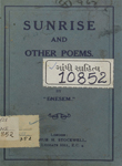 Sunrise and other Poems