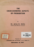 Socio-Economic Aspects of Prohibition